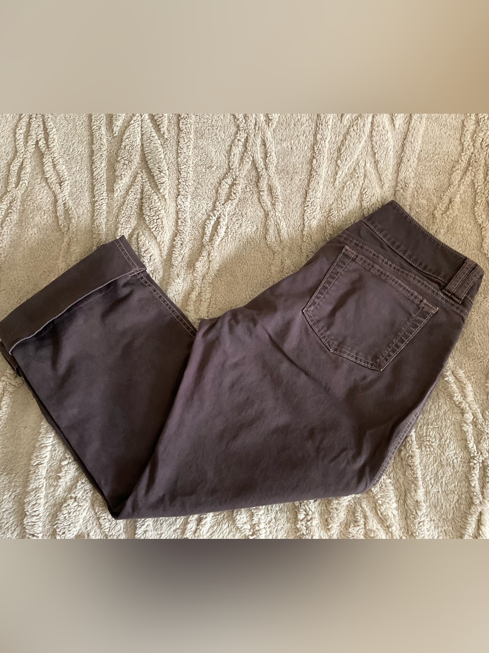 GAP Women's Capris (10) Jeans in Dark Brown